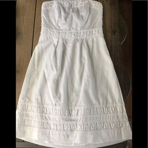 Strapless summer dress